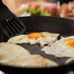 A Damaged Non Stick Pan